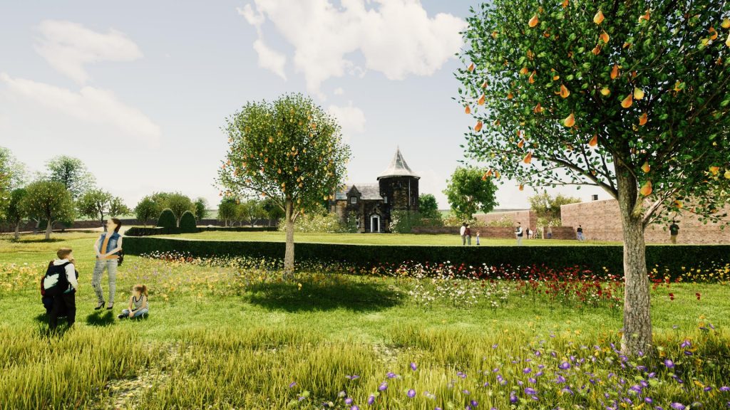 Virtual reality model for The Royal Horticultural Society Bridgewater Garden