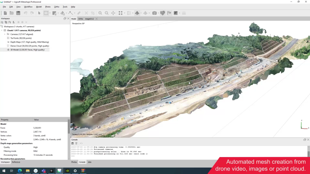 Digital drone visualisation platform